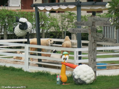 Sheep and hydroponics farm in Maenam