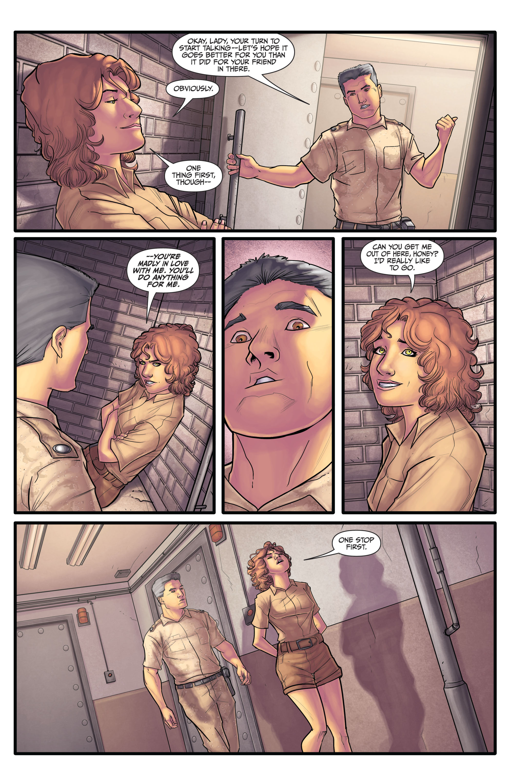 Read online Morning Glories comic -  Issue #16 - 14