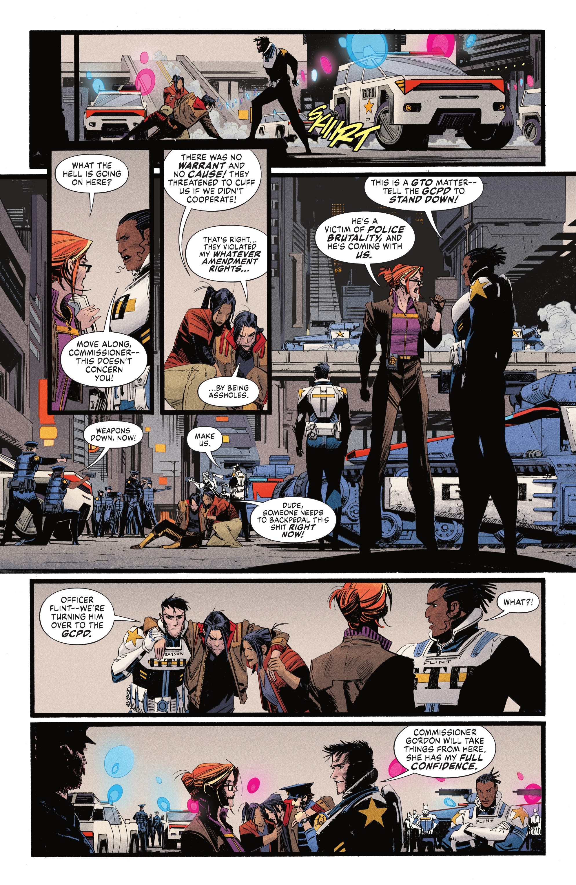 Read online Batman: Beyond the White Knight comic -  Issue #6 - 9