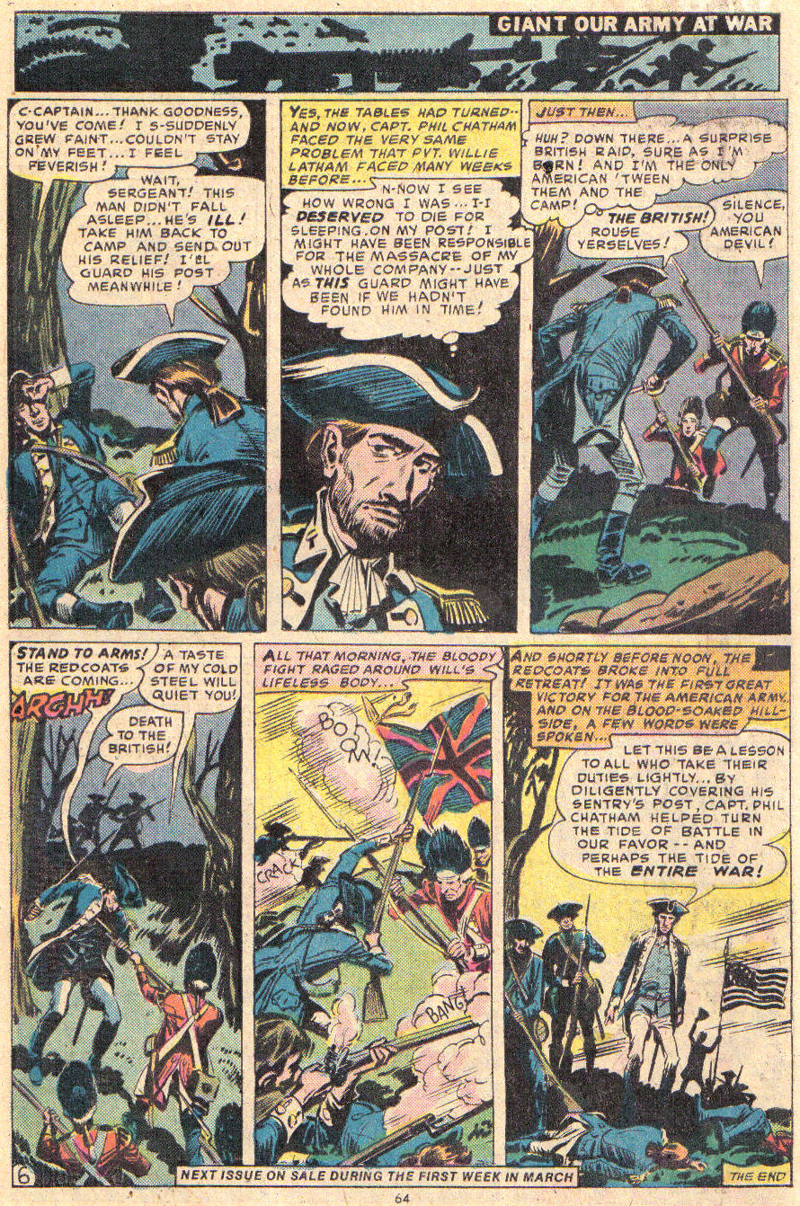Read online Our Army at War (1952) comic -  Issue #280 - 66