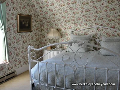 guest room at the MacCallum House Inn & Restaurant in Mendocino, California