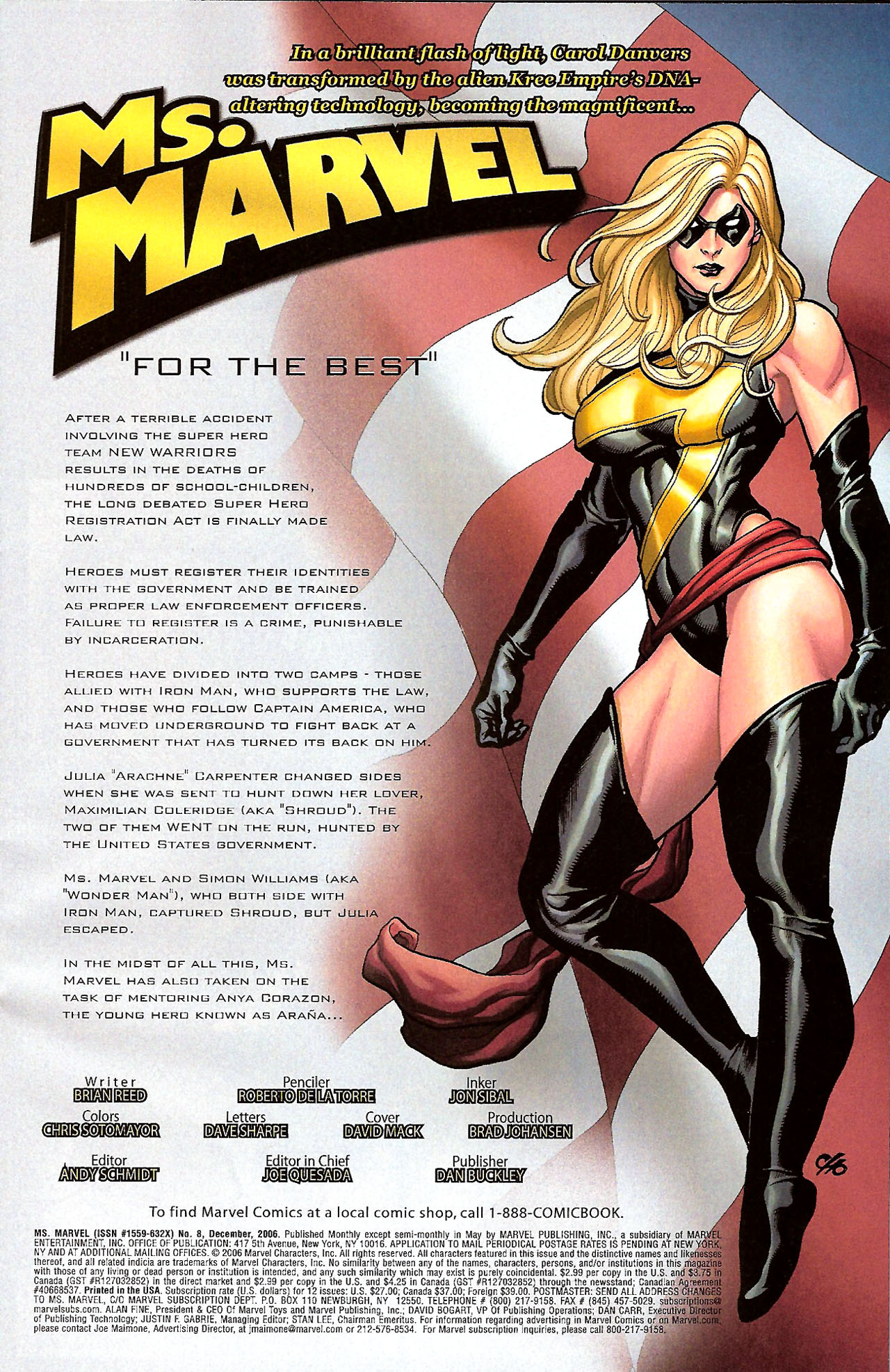 Read online Ms. Marvel (2006) comic -  Issue #8 - 2