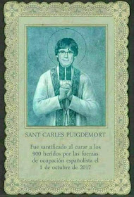 Sant Carles Puigdemont, Fue santificado al curar a los 900 heridos por las fuerzas de ocupación españolista el 1 de octubre de 2017 Sant Carles Puigdemont, Fue santificado al curar a los 900 heridos por las fuerzas de ocupación españolista el 1 de octubre de 2017