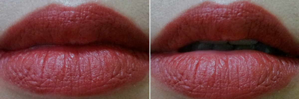 Swatches: Revlon Matte Lipstick in In The Red