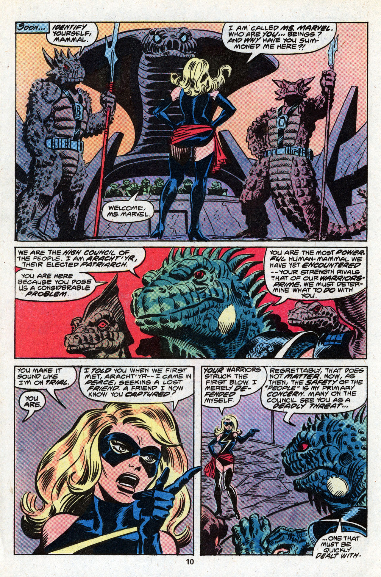 Ms. Marvel (1977) issue 21 - Page 12