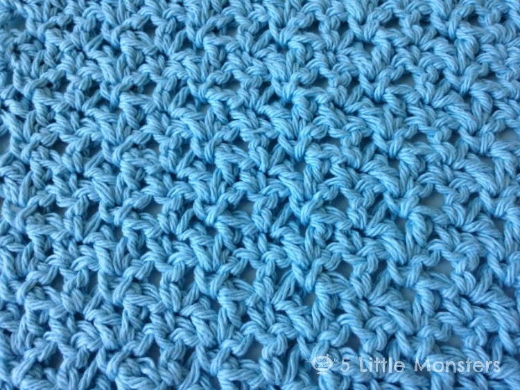 Little Monsters: Blossom Stitch Crochet Washcloths