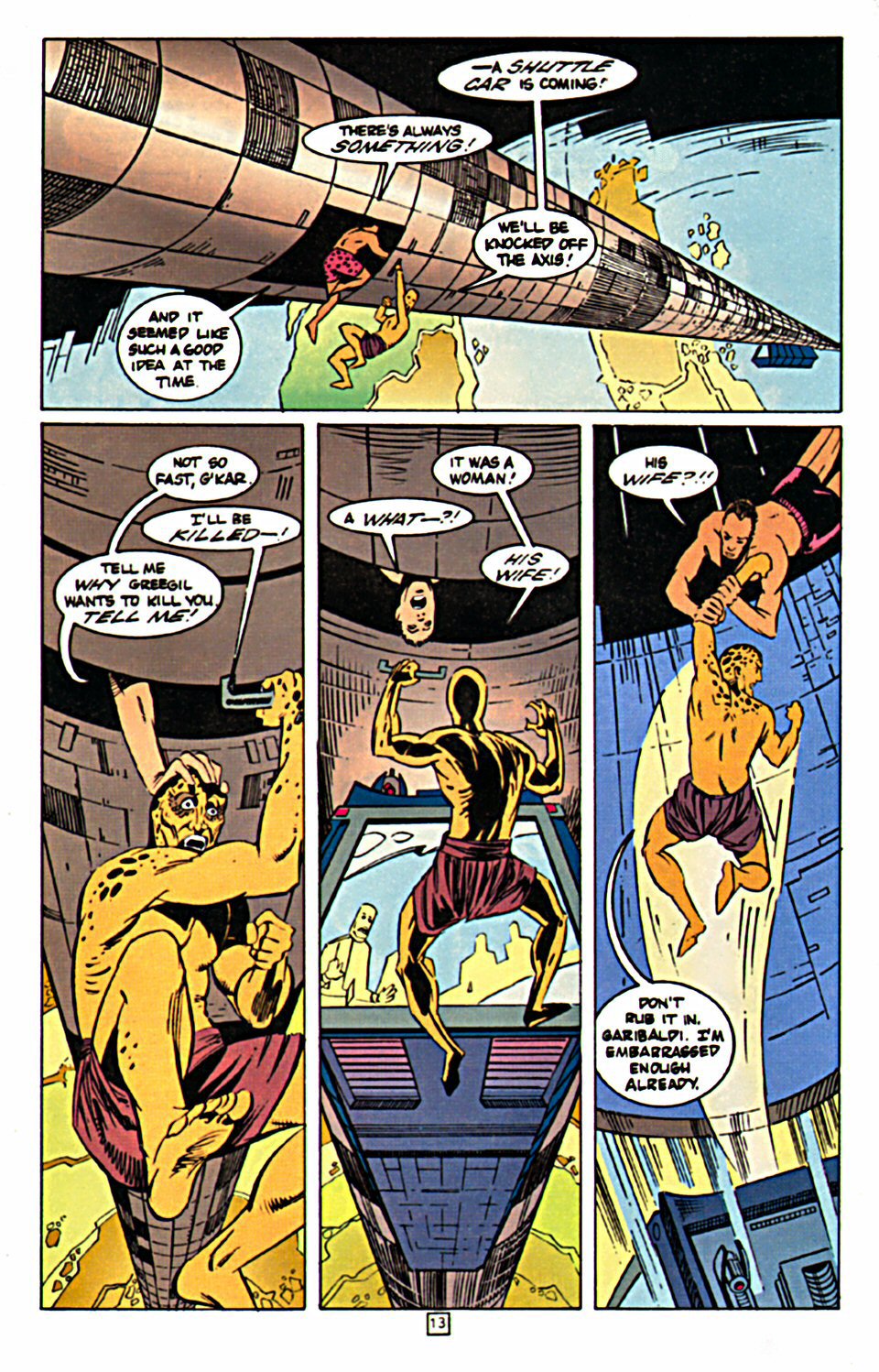 Read online Babylon 5 (1995) comic -  Issue #10 - 15