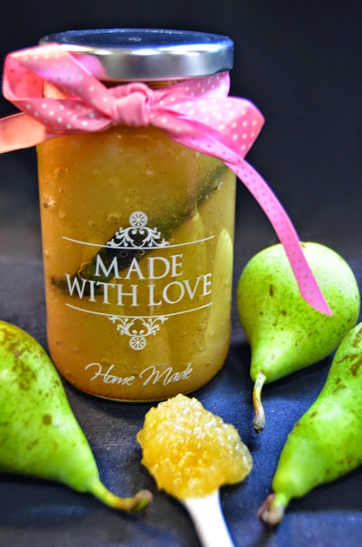 El Rincón de la Mariposa: Compota de Peras y Vainilla