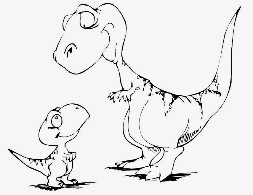 coloriage dinosaure imprimer gratuit