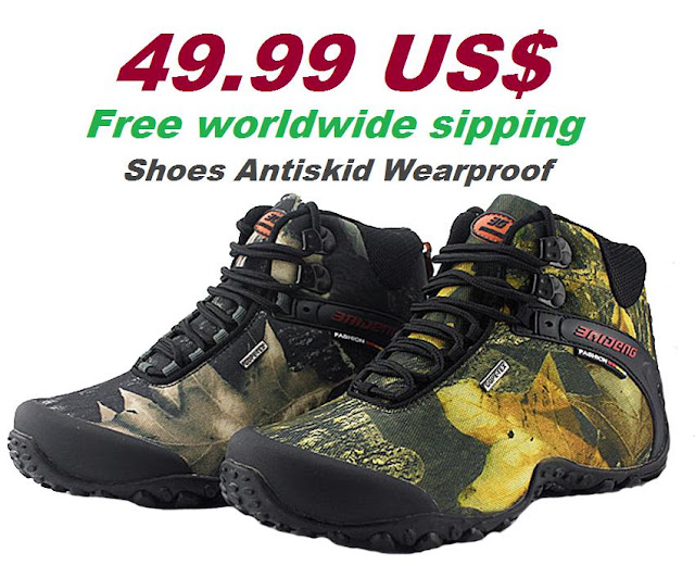 SpyNews Stiri Mondene Fishing & Hunting Sneakers Wearproof, 3D