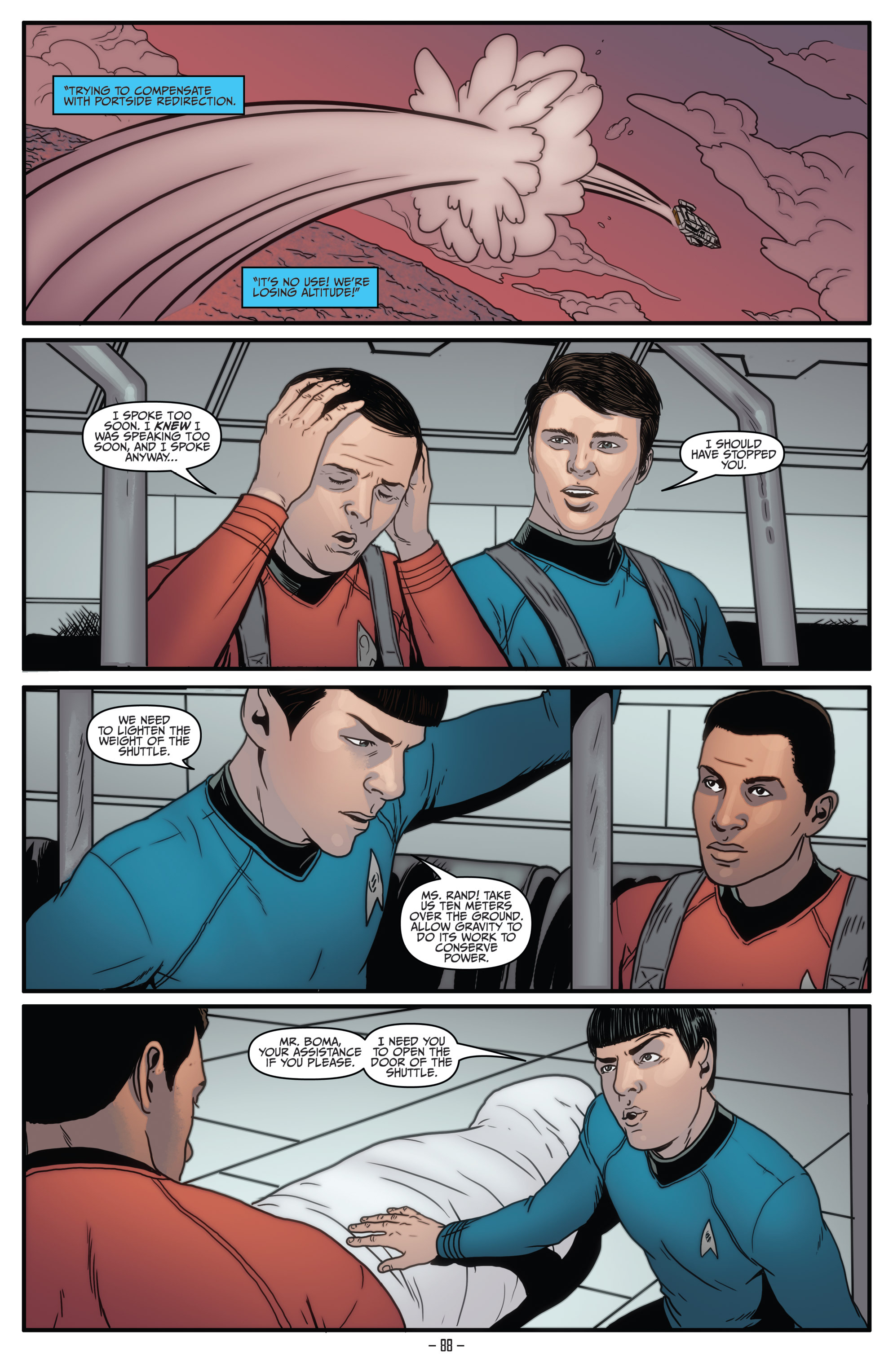 Read online Star Trek (2011) comic -  Issue # _TPB 1 - 88