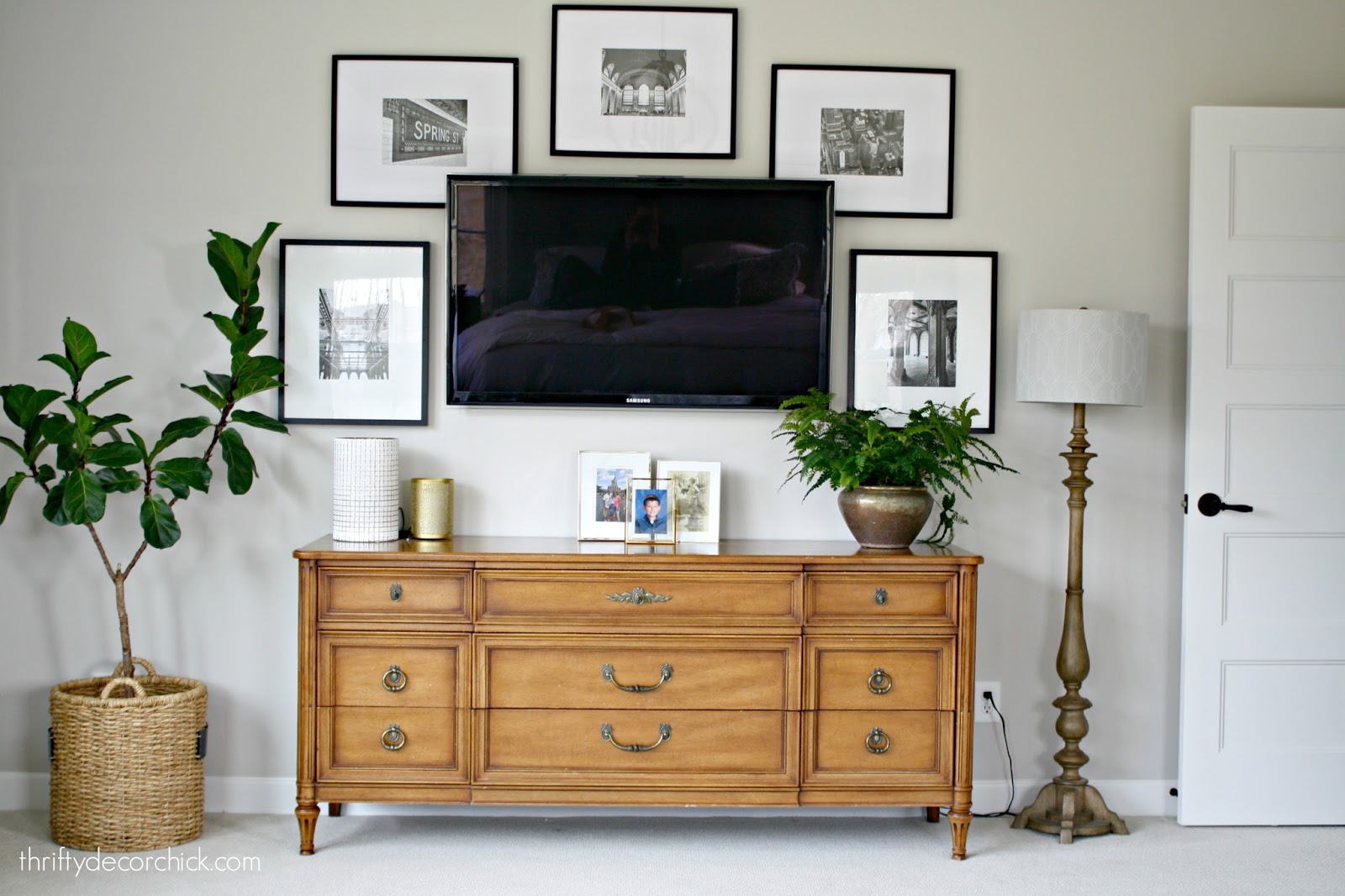 Our Soothing Master Bedroom Tour From Thrifty Decor Chick