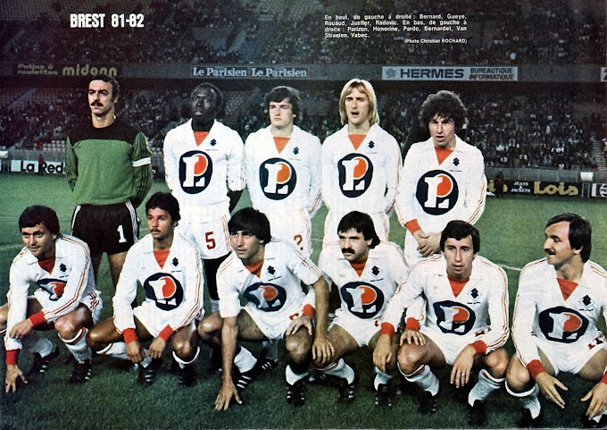 STADE BRESTOIS 1981-82.