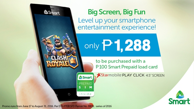 Smart, Starmobile launch 4.5-inch PLAY Click for only P1,288