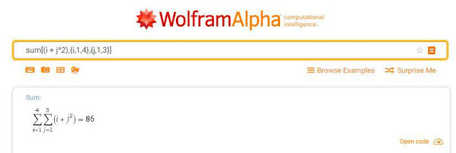 wolframalpha sum wolframalpha sum