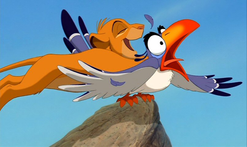 How To Make Lion King Flying Birds