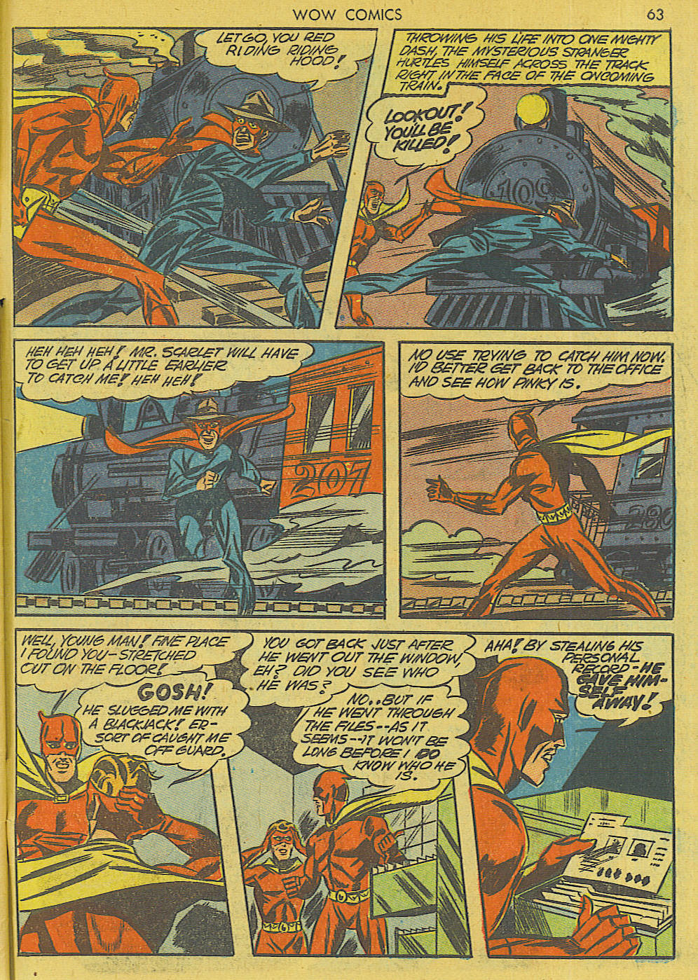 Read online Wow Comics comic -  Issue #6 - 63