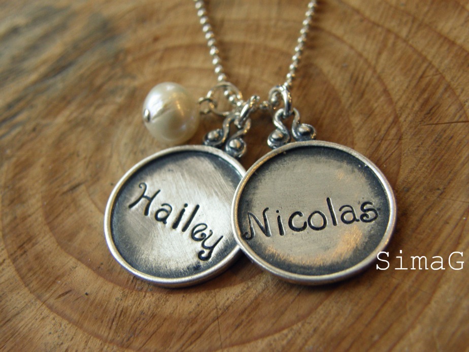 ♥ SimaG Personalized Jewelry ♥ { Hello Discount Codes } Every Disc Has A Story Sterling Disc