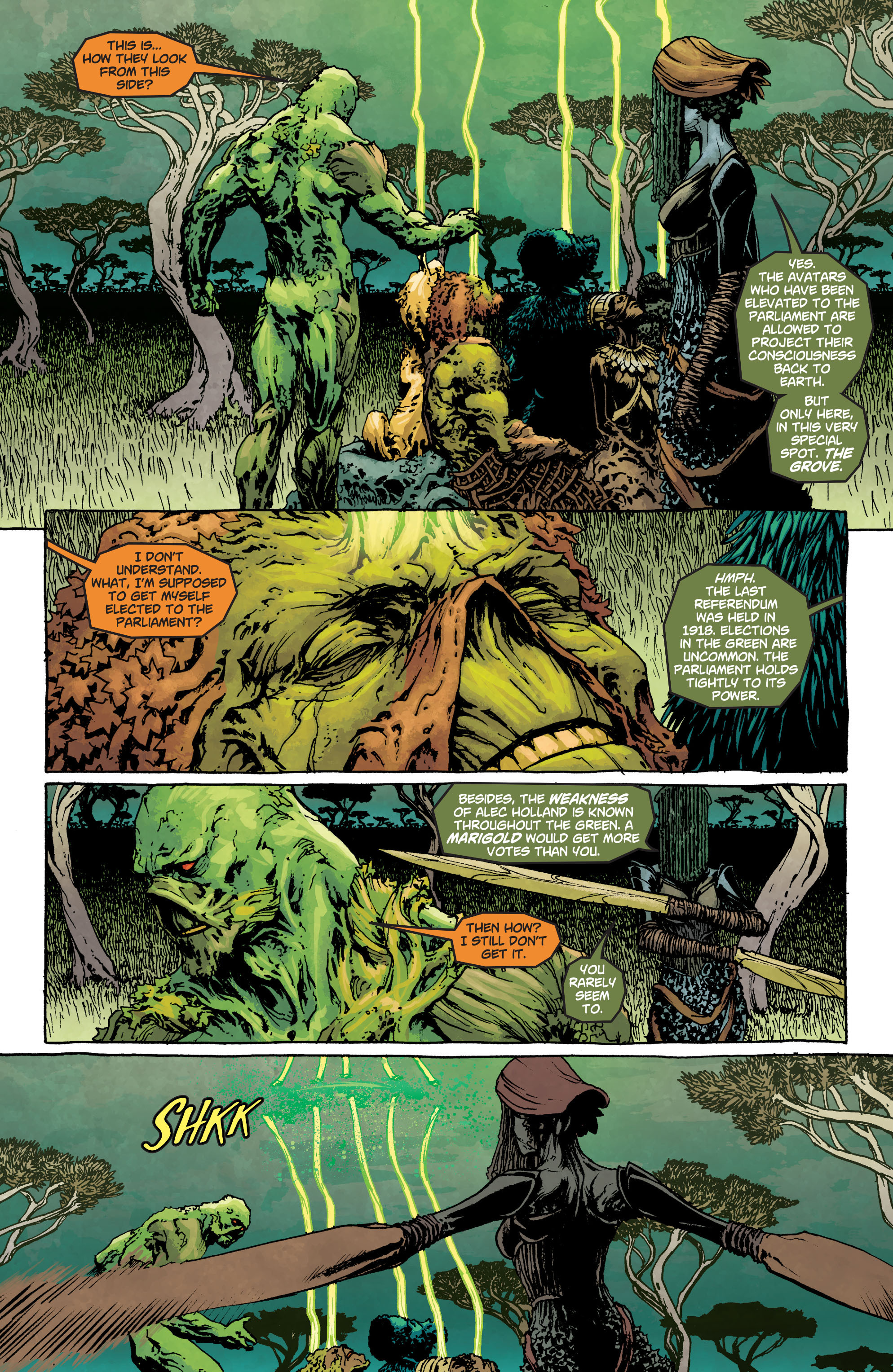 Read online Swamp Thing (2011) comic -  Issue #27 - 10