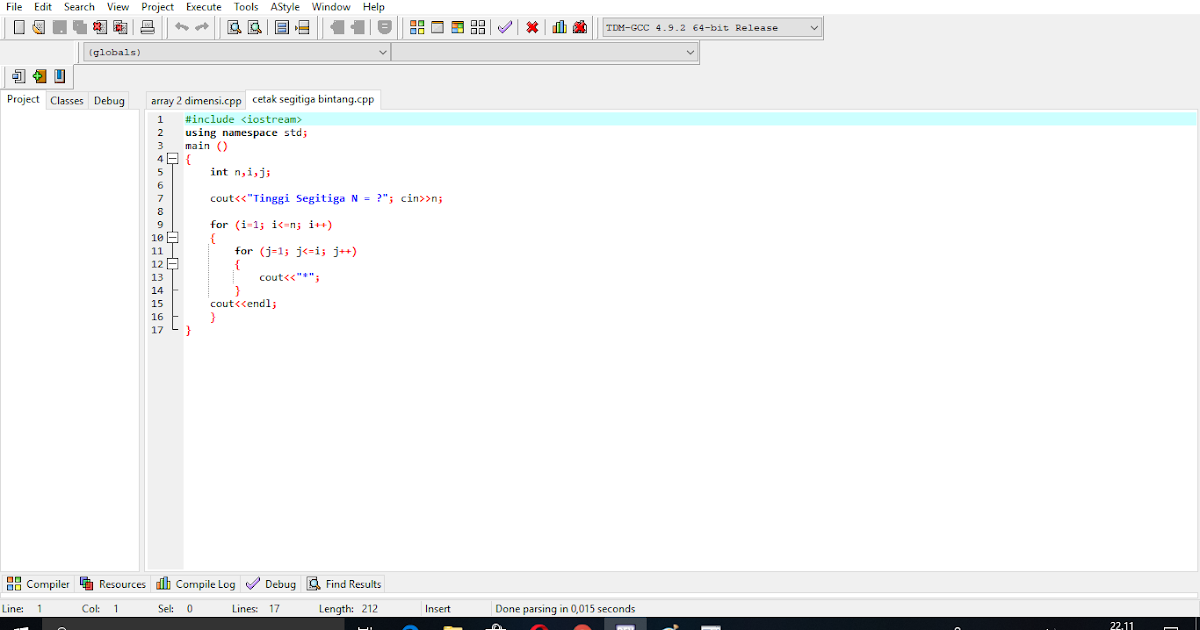 Tutorial C++ | 5 Contoh Program Sederhana Menggunakan Pengulangan For ...