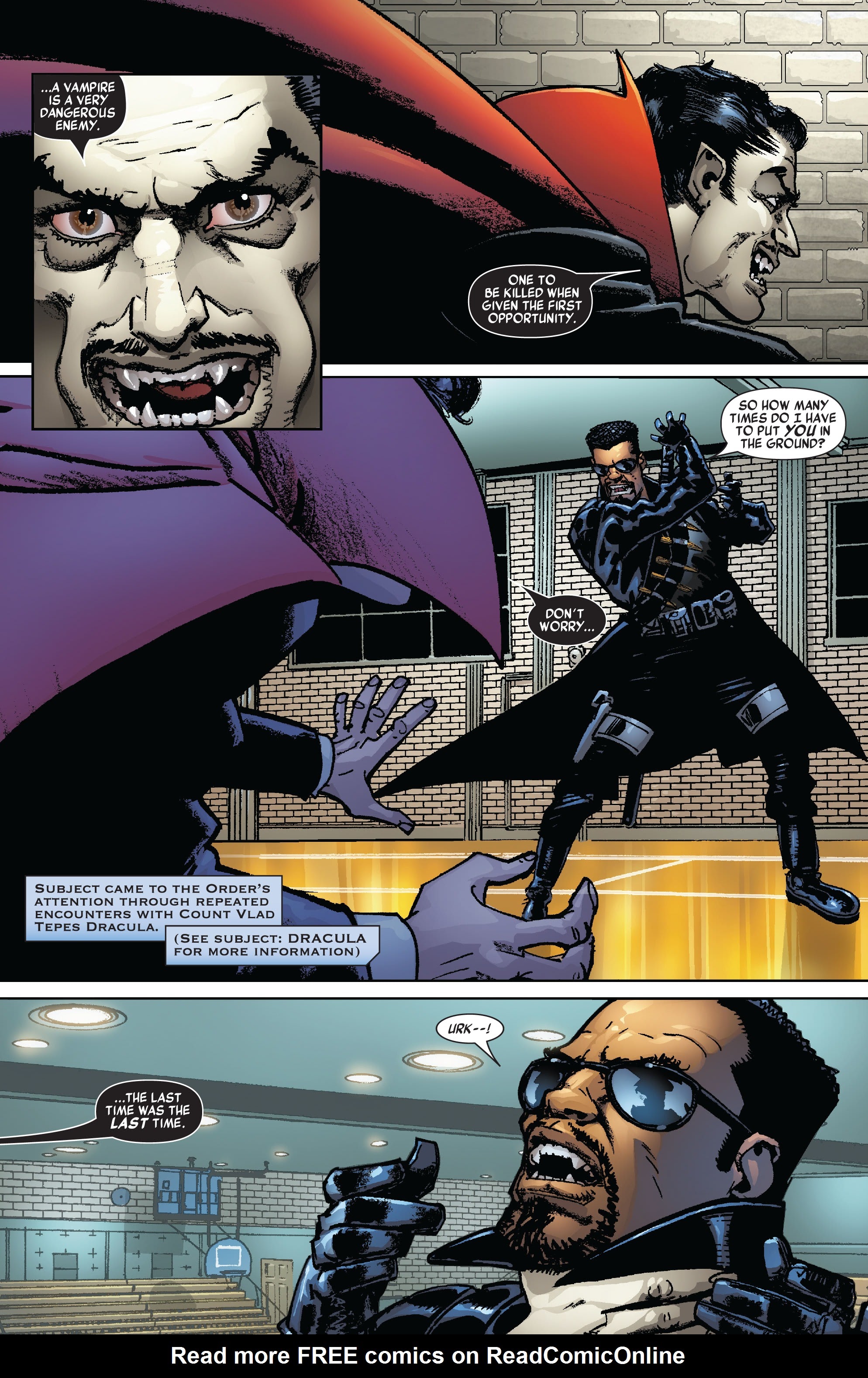 Read online Blade by Marc Guggenheim: The Complete Collection comic -  Issue # TPB (Part 1) - 7