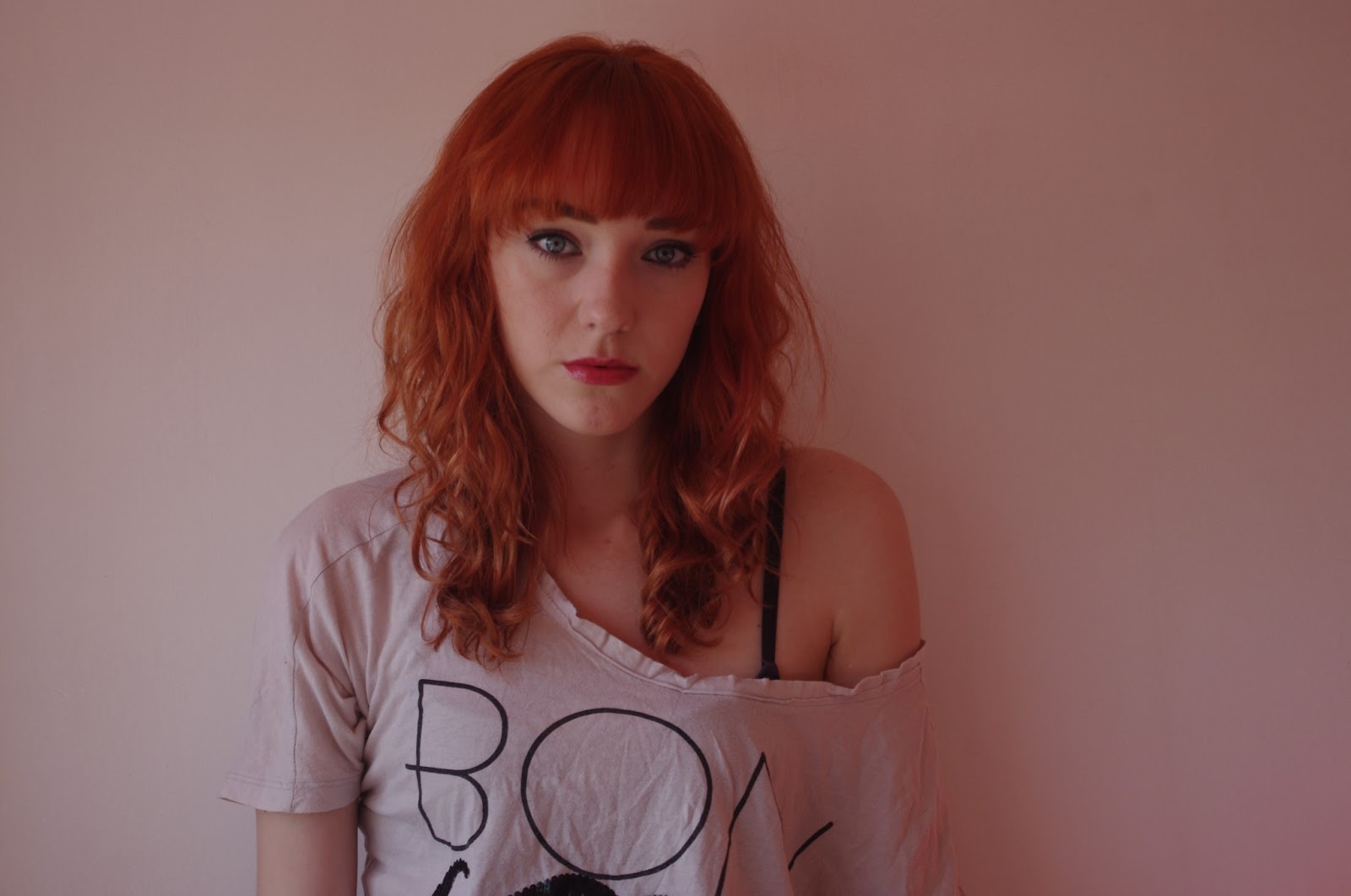 MissBobzy Hair Update Ginger Fringe