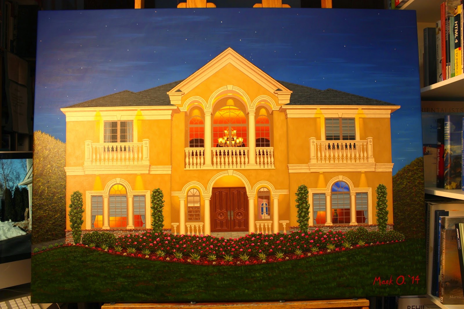 MARK OBERNDORF FINE ART Maple Avenue House Glen Rock, NJ