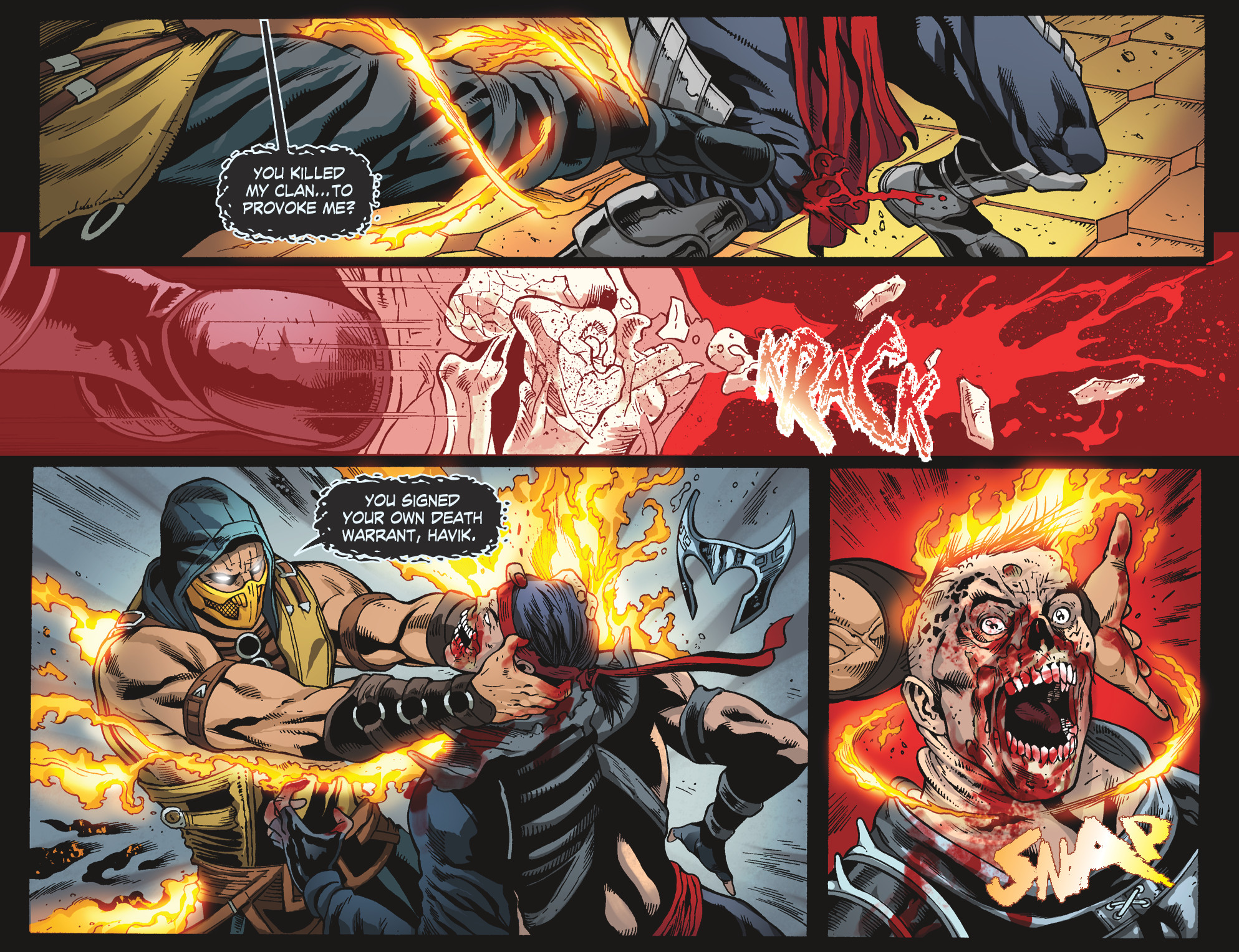 Read online Mortal Kombat X [I] comic -  Issue #24 - 4