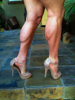 women huge calves
