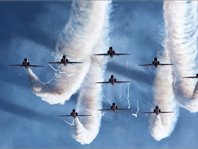 Wallpaper HD Royal Air Force Aerobatic Team
