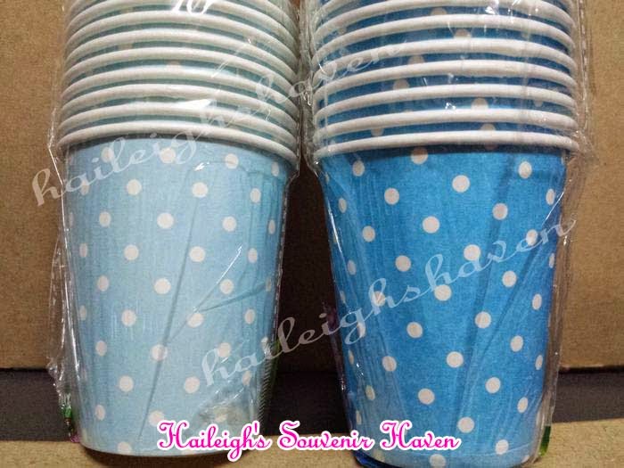 FAVORS AND PRINTS PH (Haileigh's Souvenir Haven): PAPER CUPS (POLKA DOT)