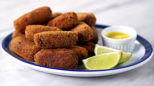 Crocrete de carne simples