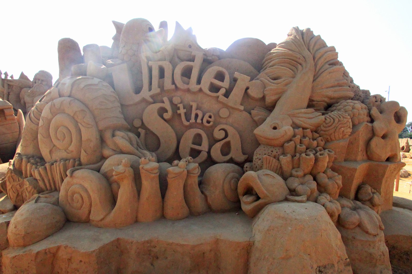 The Marble Orsons Under the Sea Sandsculptures, Frankston (2013)