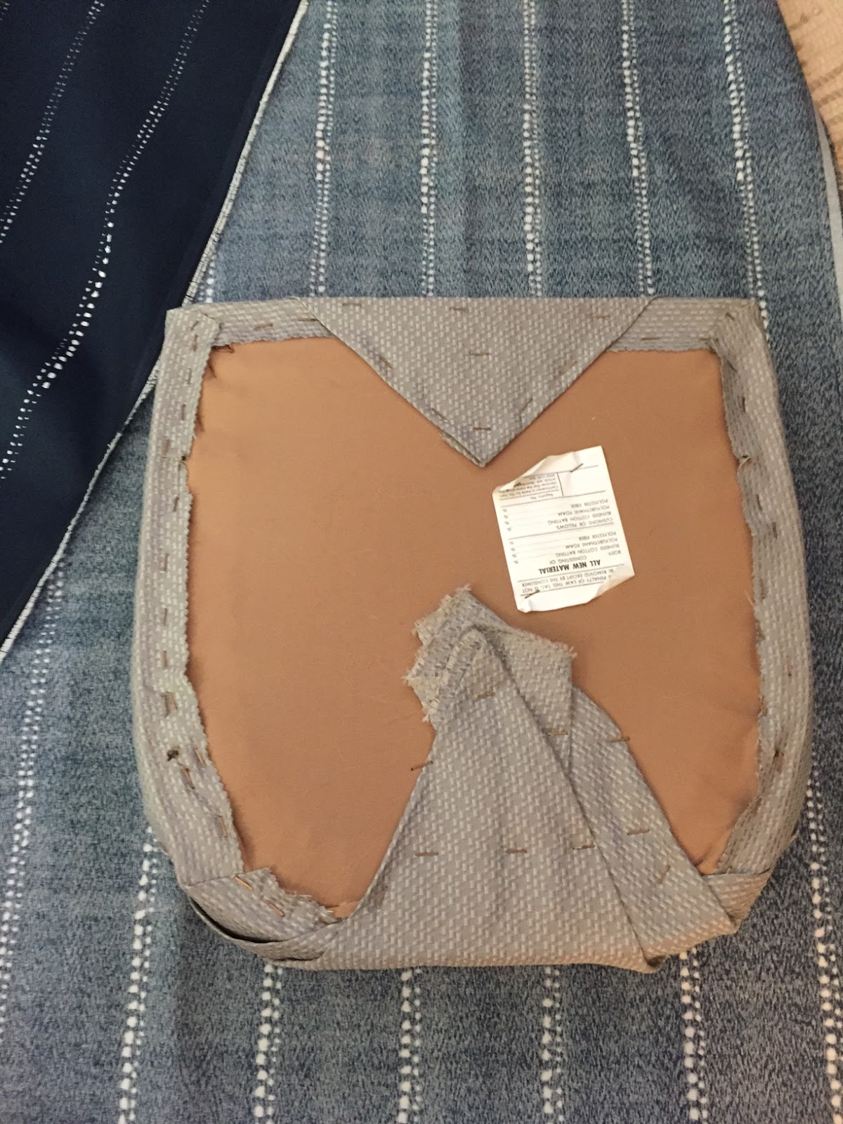 House Homemade How to Recover Chair Cushions