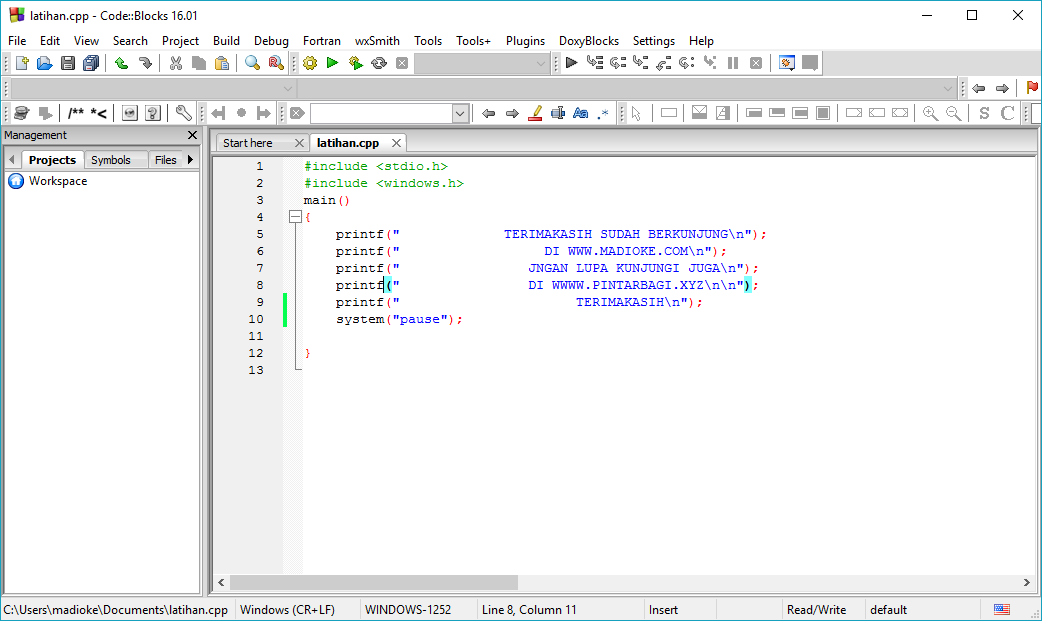 Подключаемые библиотеки c++. Dev c++. Codeblocks c++. Codeblocks с программой. C добавить файл в проект.