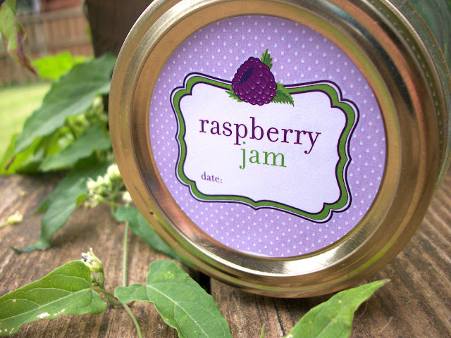 Cute Black Raspberry Jam mason jar labels Cute Black Raspberry Jam mason jar labels