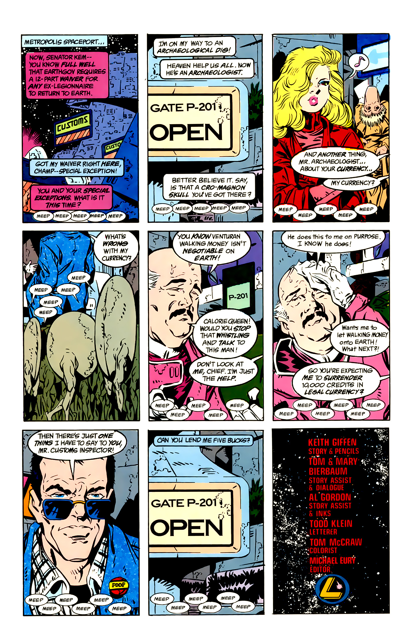 Legion of Super-Heroes (1989) 10 Page 22