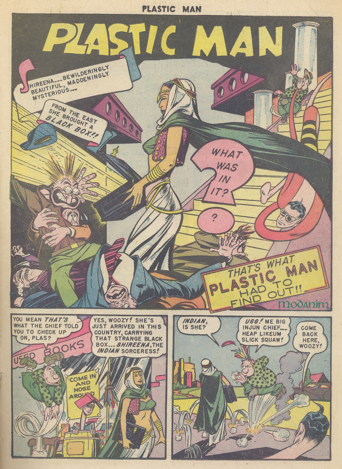 Read online Plastic Man (1943) comic -  Issue #24 - 3