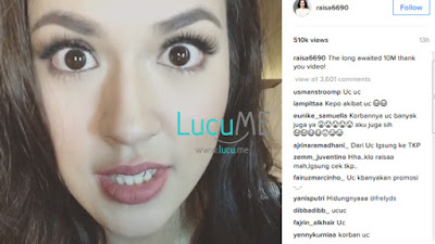 Punya 10 Juta Followers di Instagram, Raisa Unggah Video Yang Bikin Fans Gemas