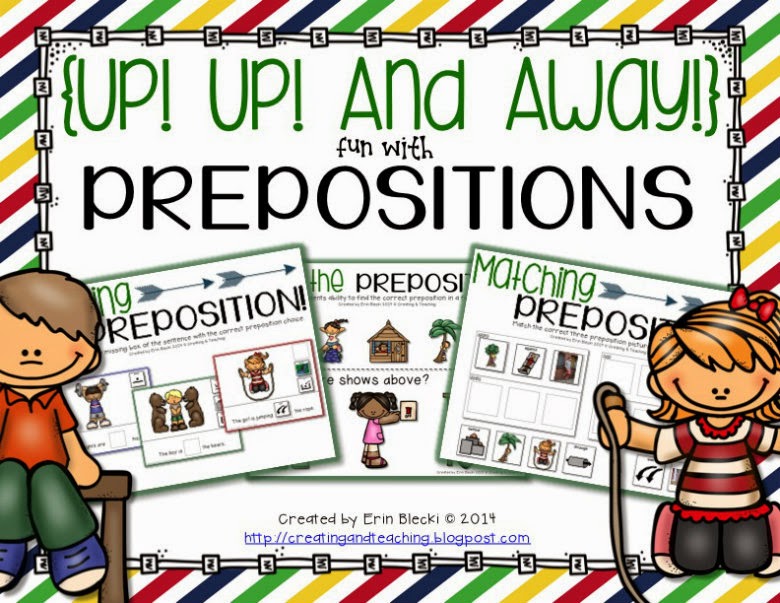 {Up, Up, and Away!} fun with Prepositions Pack | creating & teaching