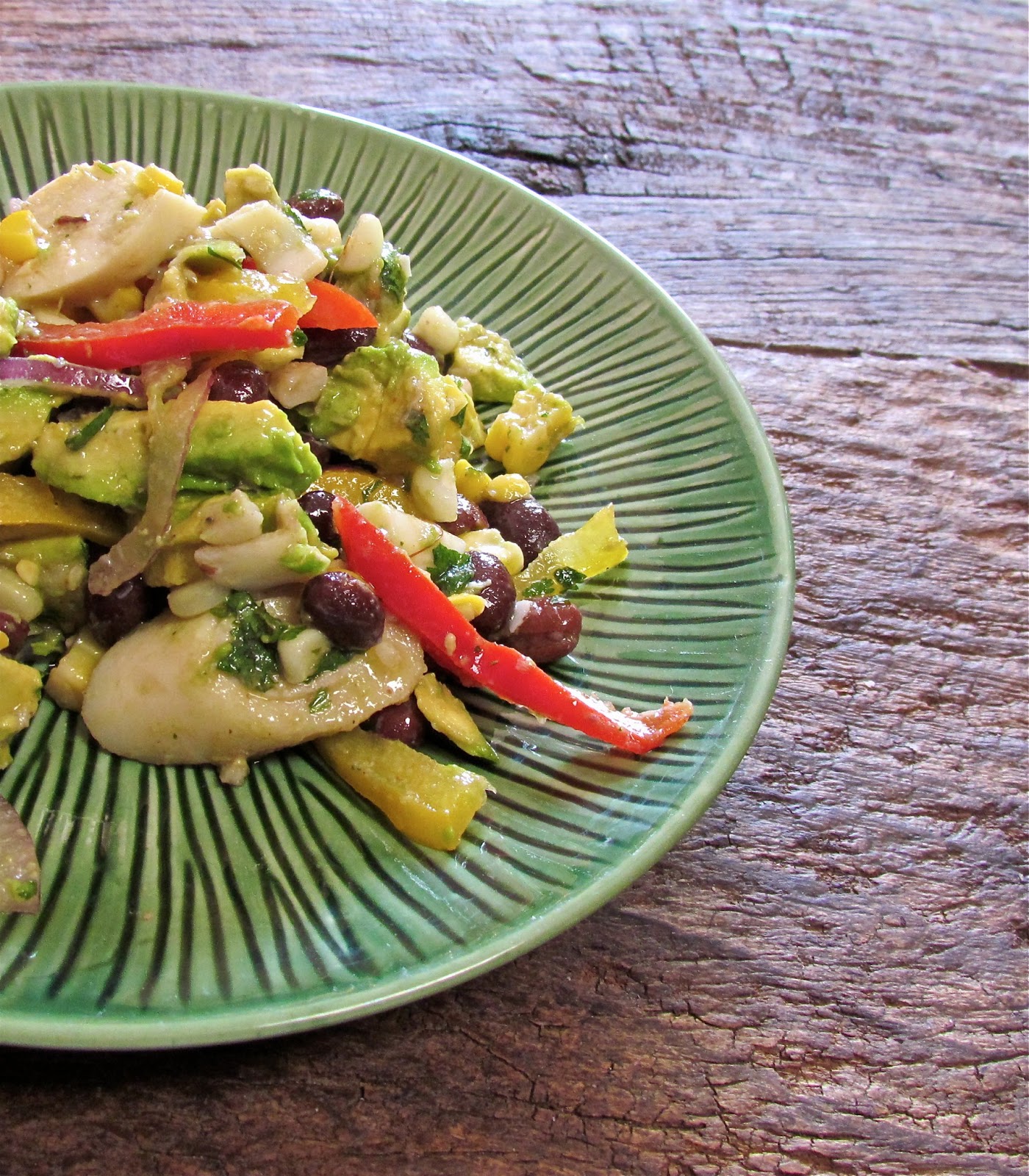 Flavors of the Sun Hearts of Palm and a Salad