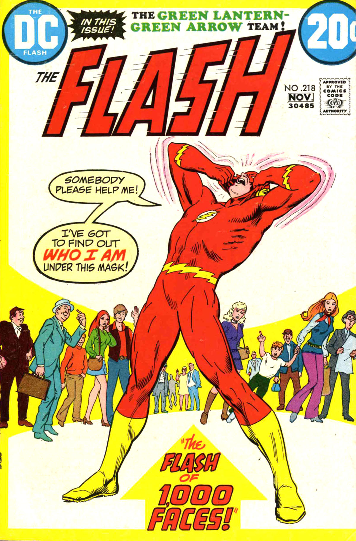 Read online The Flash (1959) comic -  Issue #218 - 1