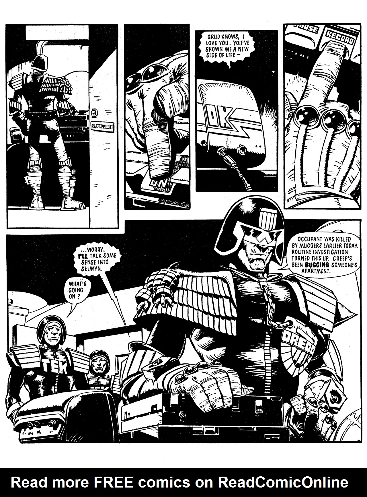 Read online Judge Dredd: The Complete Case Files comic -  Issue # TPB 9 (Part 2) - 126