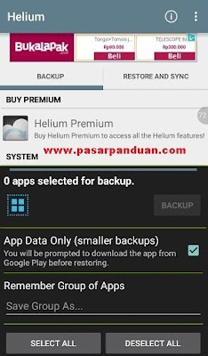 2 Cara Backup Dan Restore Data Game/Aplikasi Android Tanpa Root