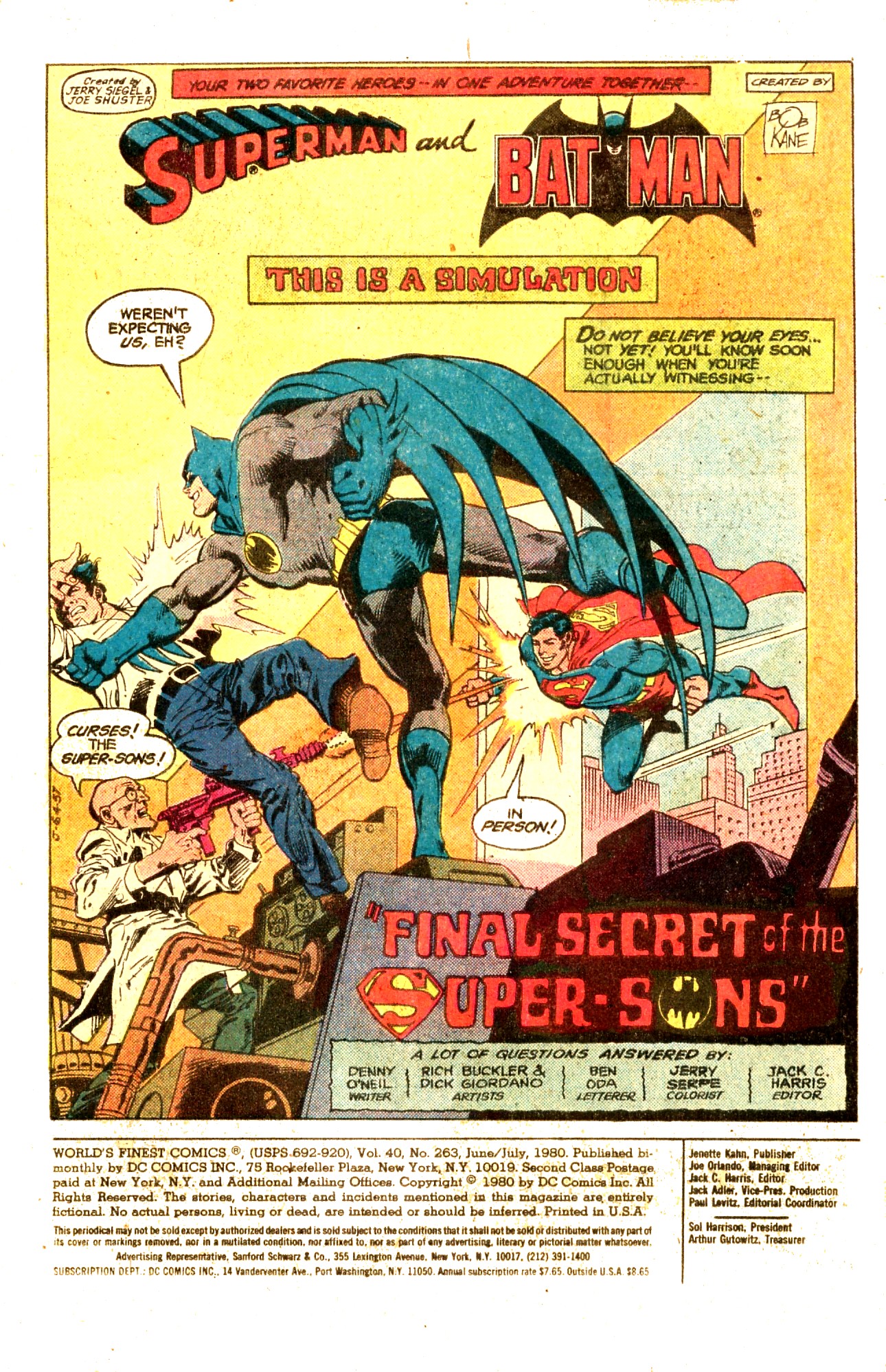 Read online World's Finest Comics comic -  Issue #263 - 3