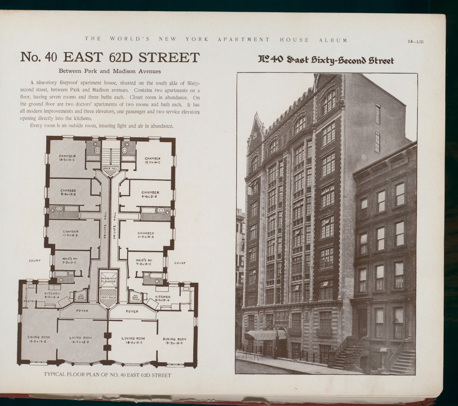 Propnomicon: Vintage Apartment Floorplans