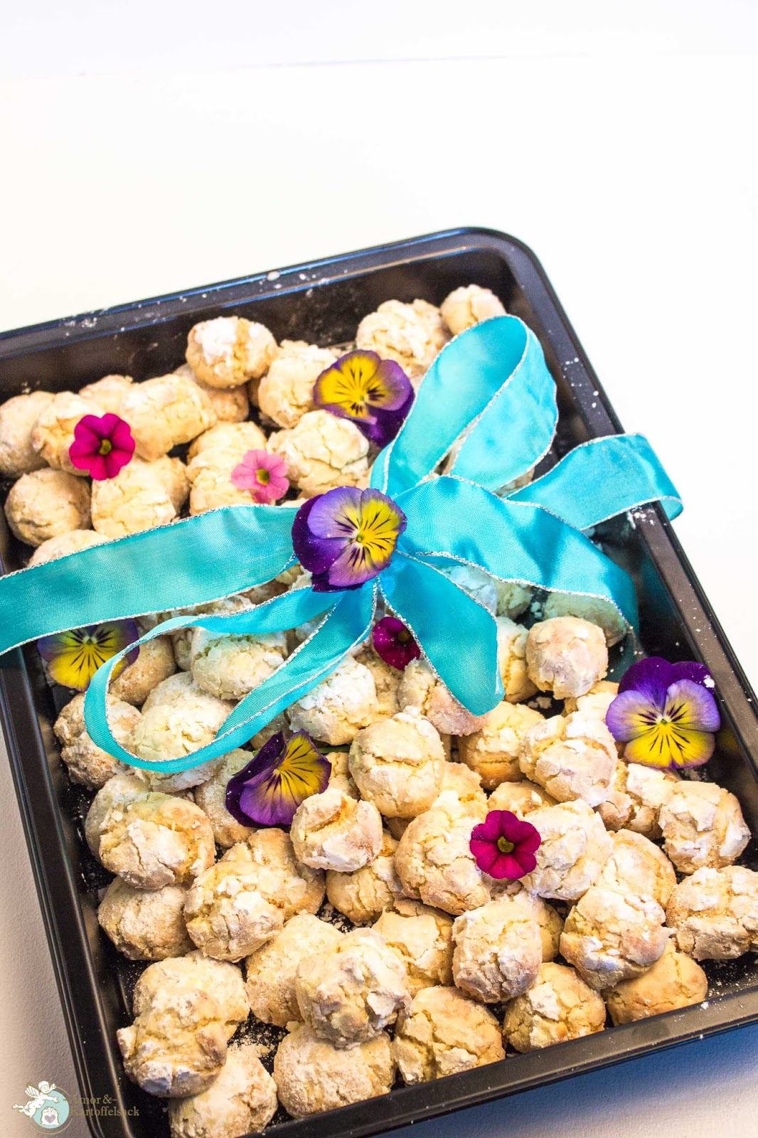 Amor&Kartoffelsack: Biscotti al limone - italienische Zitronenkekse