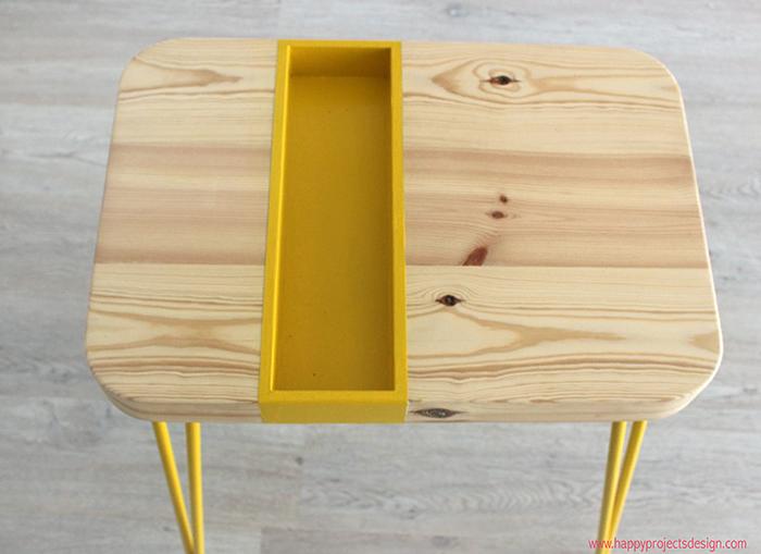 yellow hairpin legs upcycling