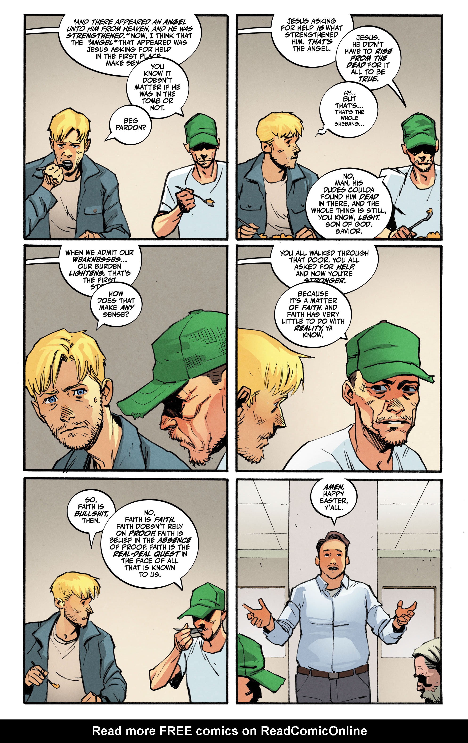 Read online The Blue Flame comic -  Issue #8 - 9