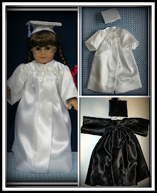 american girl doll graduation gown